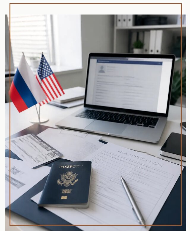 Оформление визы в США для туристов и бизнеса в Киржаче